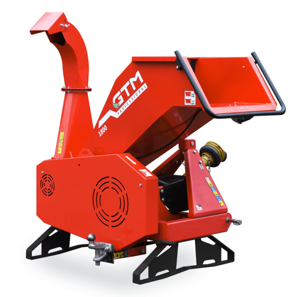 Chipeadora con toma de fuerza eje incluido GTM GTS1800 PTO