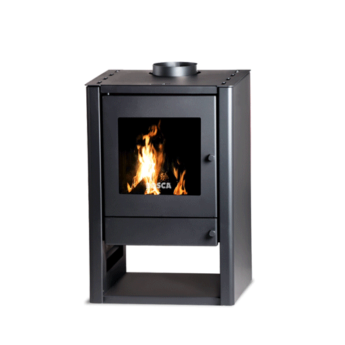 Calefactor a leña Gold 380 Charcoal