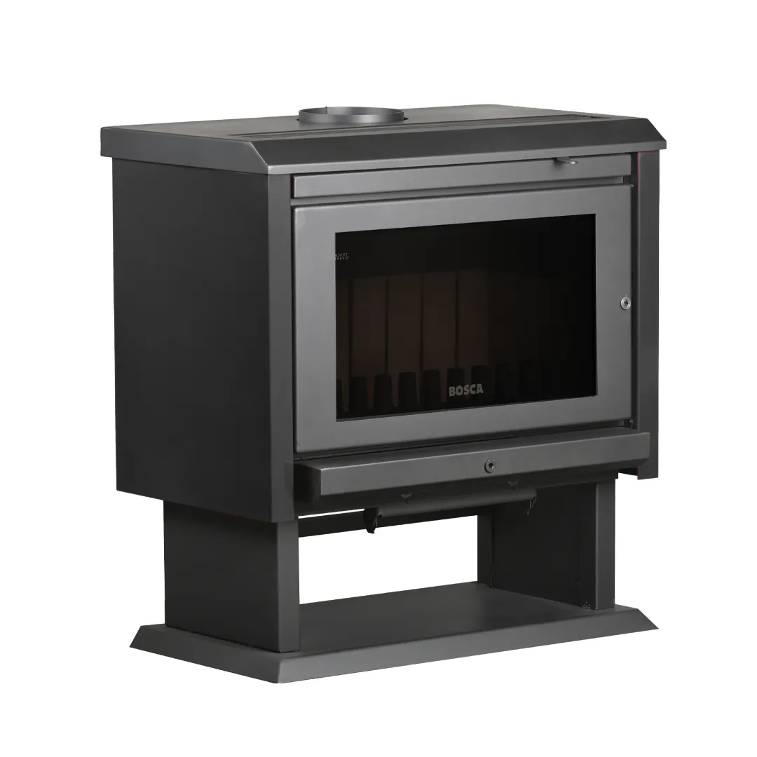 Calefactor a leña Gold 800 Black Vision Charcoal