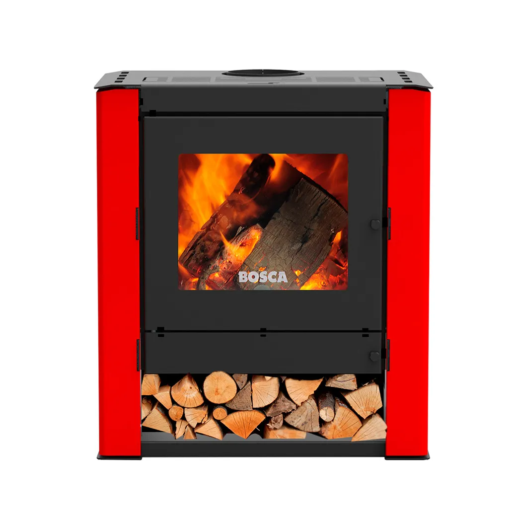 Calefactor a leña Gold 500 Rojo
