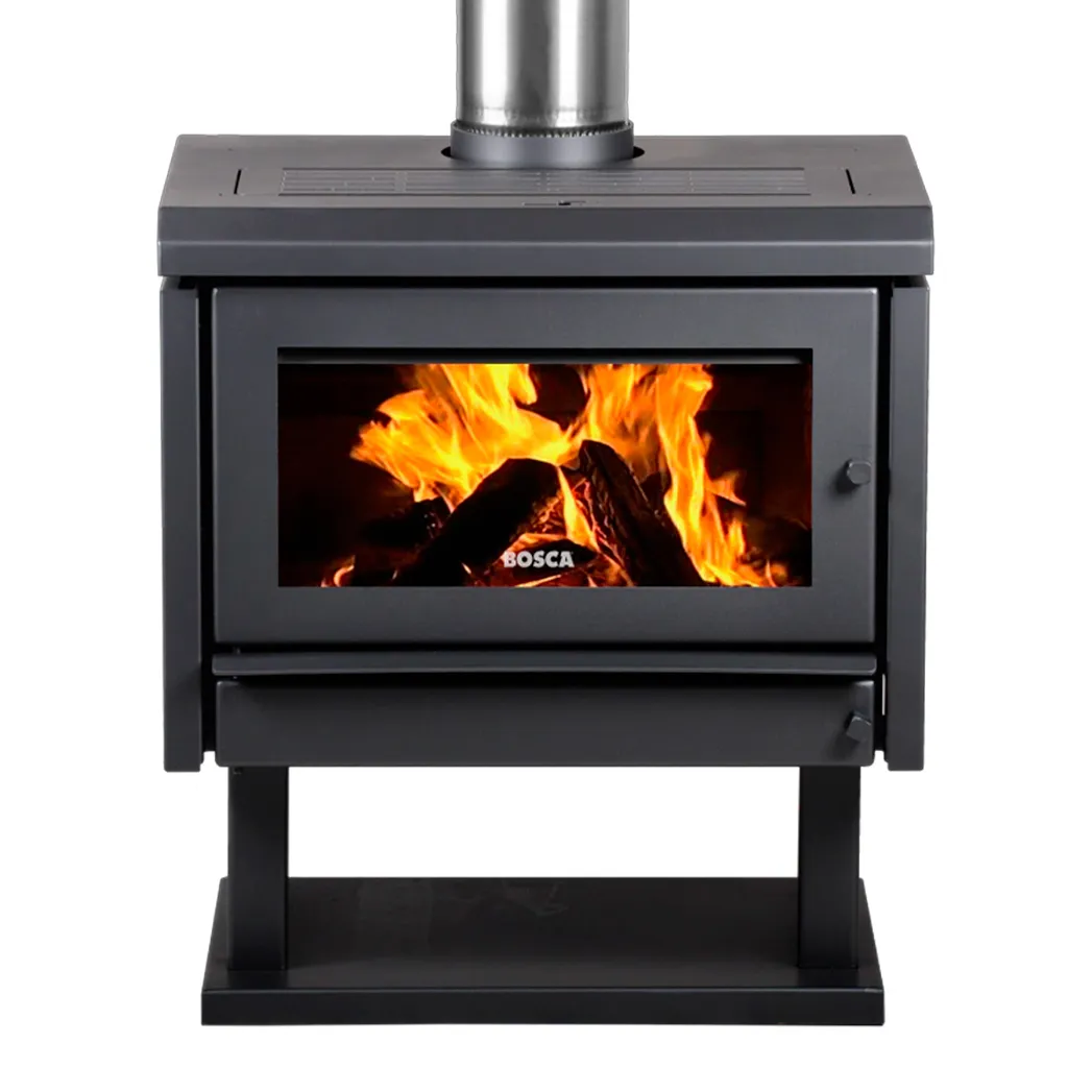 Calefactor a leña Gold Wide Charcoal